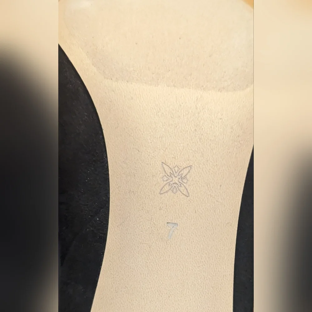 NIB BCBGENERATION black Marlo micro suede pointed toe pull on stilleto heel - Picture 6 of 11